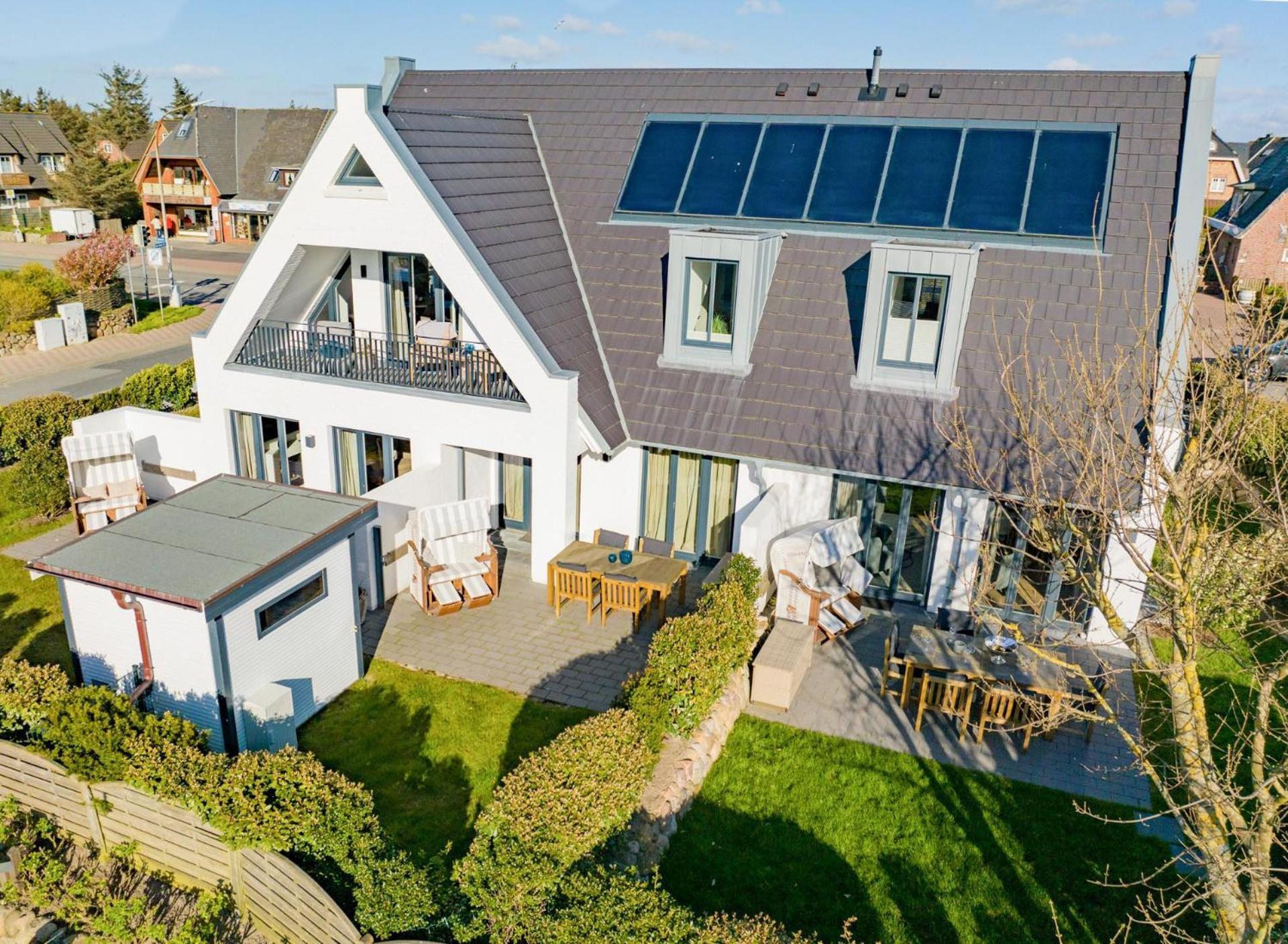Ferienhaus Witthues - Domizil Silbermoewe - Exklusiv, Strand- Und Zentrumsnah เวสเทอร์แลนด์ ภายนอก รูปภาพ